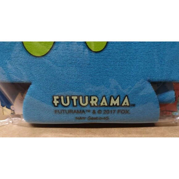 Futurama Slurm Drink Koozie 2 Pack Loot Crate Exclusive 2017 NEW Collectible - Picture 6 of 7